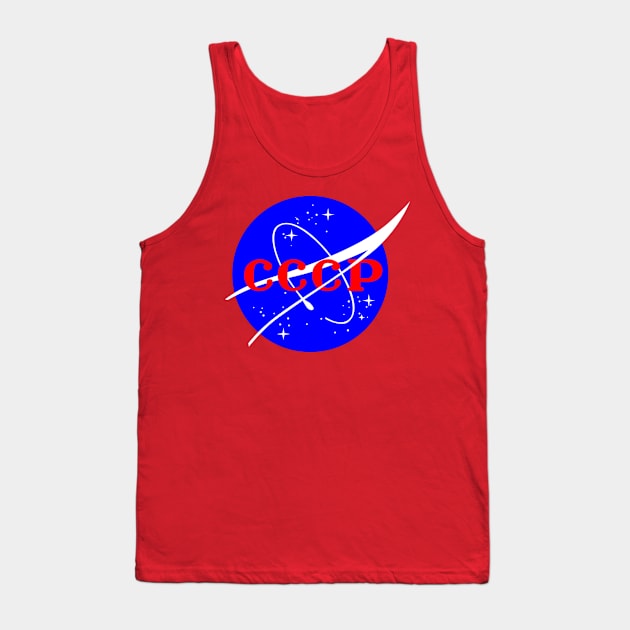 Soviet Space Tank Top by CaptJonno